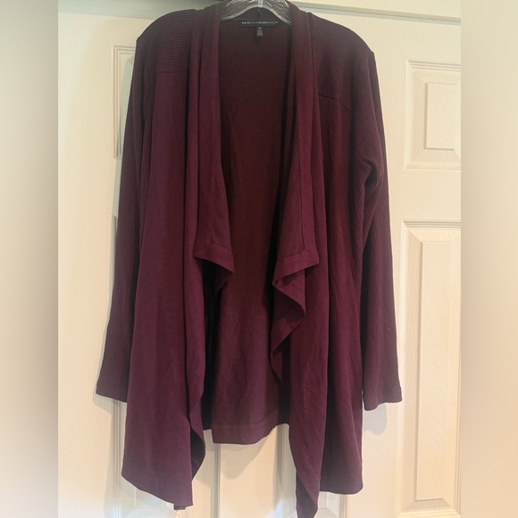 WHBM Waterfall Ribbed Coverup - Picture 4 of 5